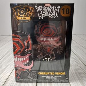 Marvel Corrupted Venom Funko Pop Pin #18